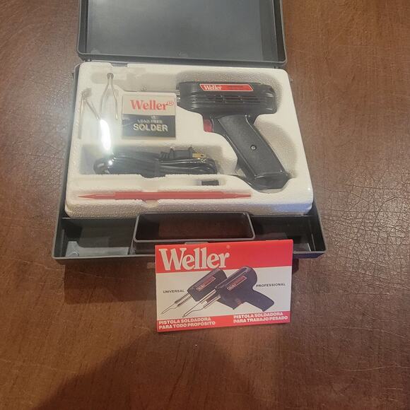 Vintage Weller 8200 PK Soldering Iron Gun Kit 140/100 Watts New - Picture 6 of 13